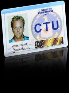 24 (TV 2001-2010) - Jack Bauer's (Kiefer Sutherland) CTU ID