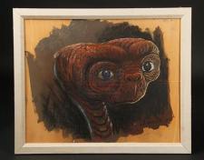 E.T. (1982) - Carlo Rambaldi Hand-Painted E.T. Illustration