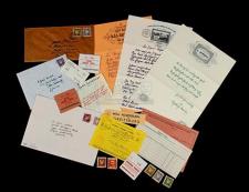 THE GRAND BUDAPEST HOTEL (2014) - Letters, Postage Materials and Assorted Hotel Stationery