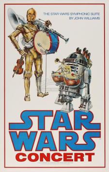 STAR WARS - EP IV - A NEW HOPE (1977) - 1978 Concert Poster