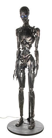 TERMINATOR 3: RISE OF THE MACHINES (2003) - Full Size T-X Endoskeleton