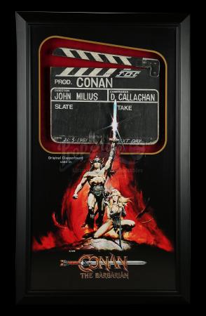 CONAN THE BARBARIAN (1982) - Clapperboard