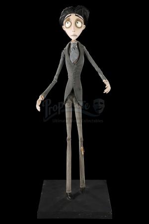 CORPSE BRIDE (2005) - Victor Van Dort (Johnny Depp) Stop-Motion Puppet