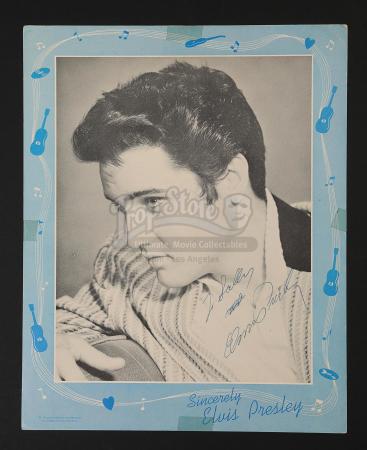 G.I. BLUES (1960) - Elvis Presley Autographed Photograph