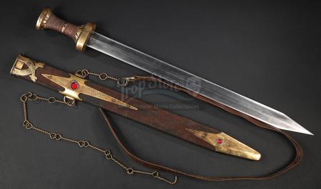 GLADIATOR (2000) - Barbarian Chief's (Chick Allan) Hero Sword
