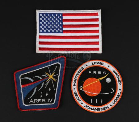 MARTIAN, THE (2015) - Ares III and Ares IV Mission Patches