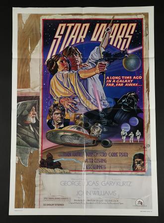 STAR WARS: A NEW HOPE (1977) - US One Sheet Poster – Style D