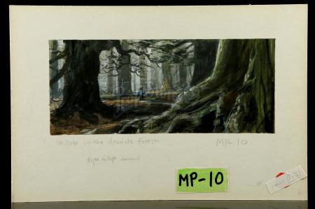 WILLOW (1988) - Matte Painting Study - Willow in the Forest