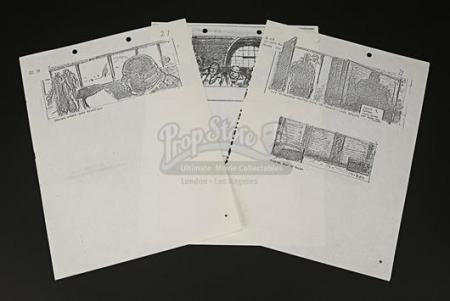 BLADE RUNNER (1982) - Storyboard Set - Deckard Takes The Case