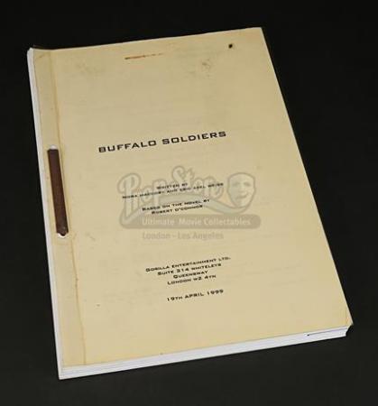 BUFFALO SOLDIERS (2001) - Production-Used Shooting Script