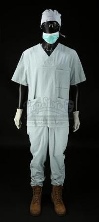 Duck's (Justin Theroux) Basement Surgery Costume