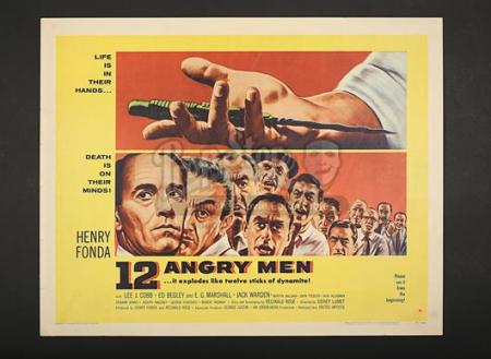 12 ANGRY MEN (1957) - US 1/2-Sheet Poster (1957)