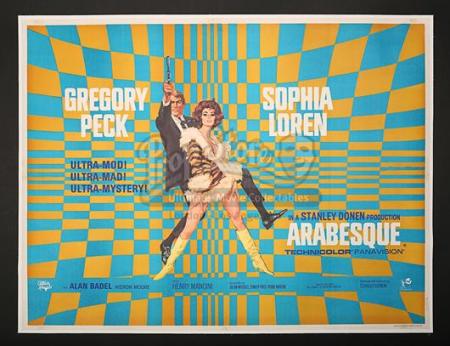 ARABESQUE (1966) - UK Quad Poster (1966)
