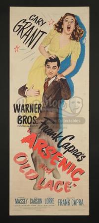 ARSENIC & OLD LACE (1944) - US Insert Poster (1944)