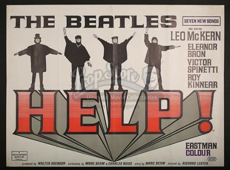 HELP! (1965) - UK Quad Poster (1965)