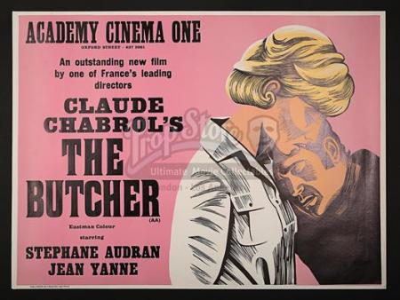 THE BUTCHER (1970) - UK Quad Poster (1972)
