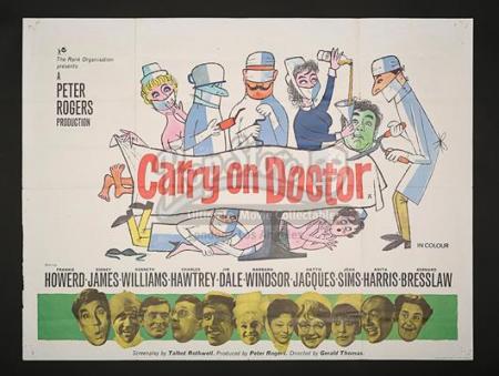 CARRY ON DOCTOR (1967) - UK Quad Poster (1967)