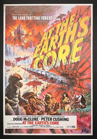 AT THE EARTH'S CORE (1976) - UK 1-Sheet Poster (1976)