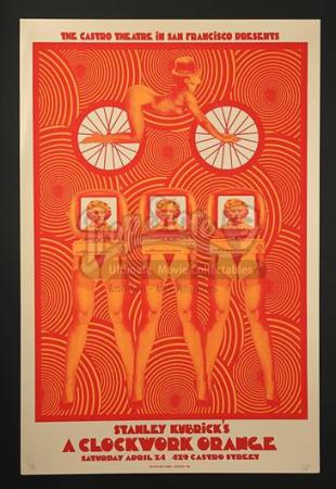 A CLOCKWORK ORANGE (1971) - US Castro Theatre Poster (2010)