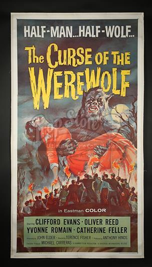 THE CURSE OF THE WEREWOLF (1961) - US 3-Sheet Poster (1961) - Current ...