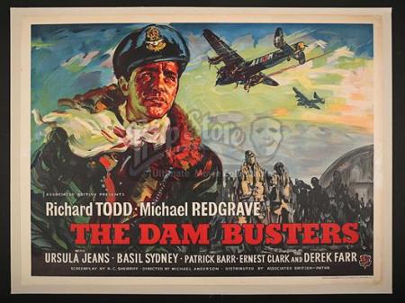 THE DAM BUSTERS (1955) - UK Quad Poster (1955)