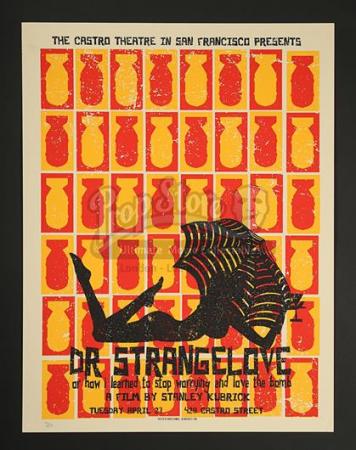 DR. STRANGELOVE (1964) - Castro Theatre Poster (2010)