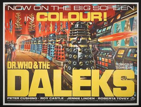 DR. WHO AND THE DALEKS (1965) - UK Quad Poster (1965)