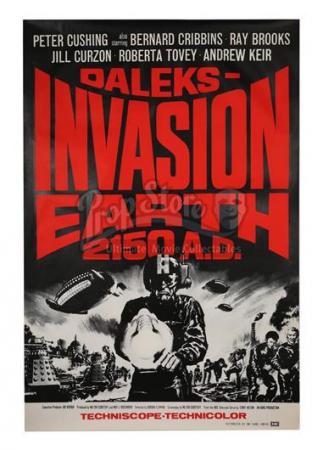 DALEKS-INVASION EARTH: 2150 A.D. (1966) - UK One Sheet Poster