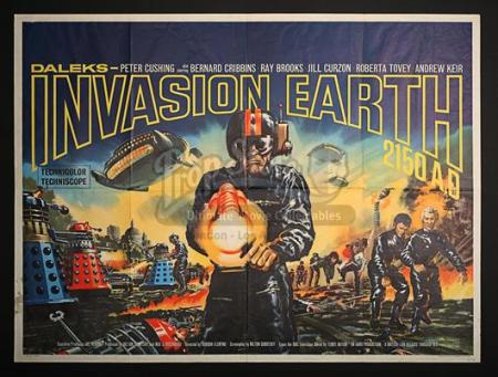 DALEKS-INVASION EARTH: 2150 A.D. (1966) - UK Quad Poster (1966)