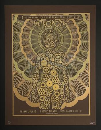 METROPOLIS (1927) - Castro Theatre Poster (2010)