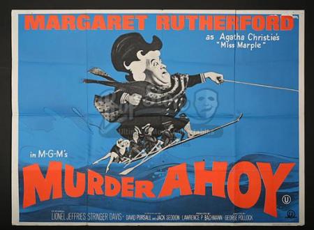 MURDER AHOY (1964) - UK Quad Poster (1964)