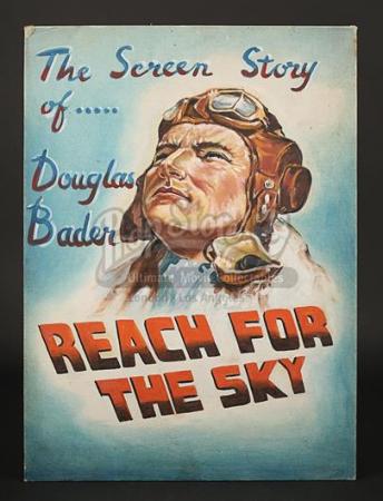 REACH FOR THE SKY (1956) - Book Artwork (1956)