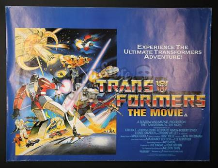 transformers the movie 1986 poster